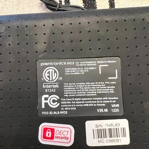 Plantronics Savi W740-M Savi wireless headset - Picture 10 of 10